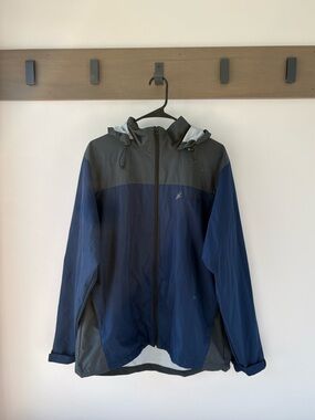 Frogg Toggs River Toadz Waterproof Rain Jacket S/M Navy